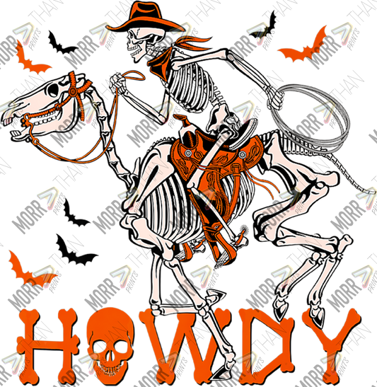 Howdy Skeleton Cowboy