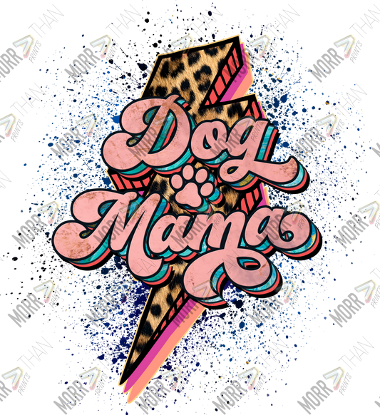 Dog Mama Leopard DTF Print