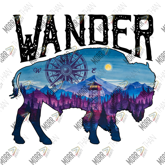 Wander Buffalo Overlay