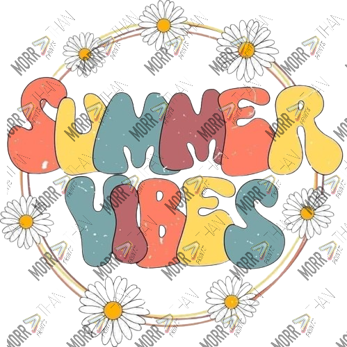 Summer Vibes Daisy Circle