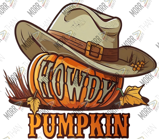 Howdy Pumpkin Hat