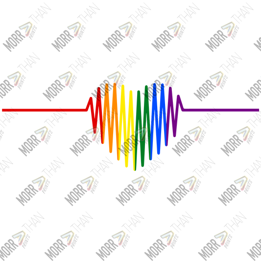 Rainbow Heart Pulse