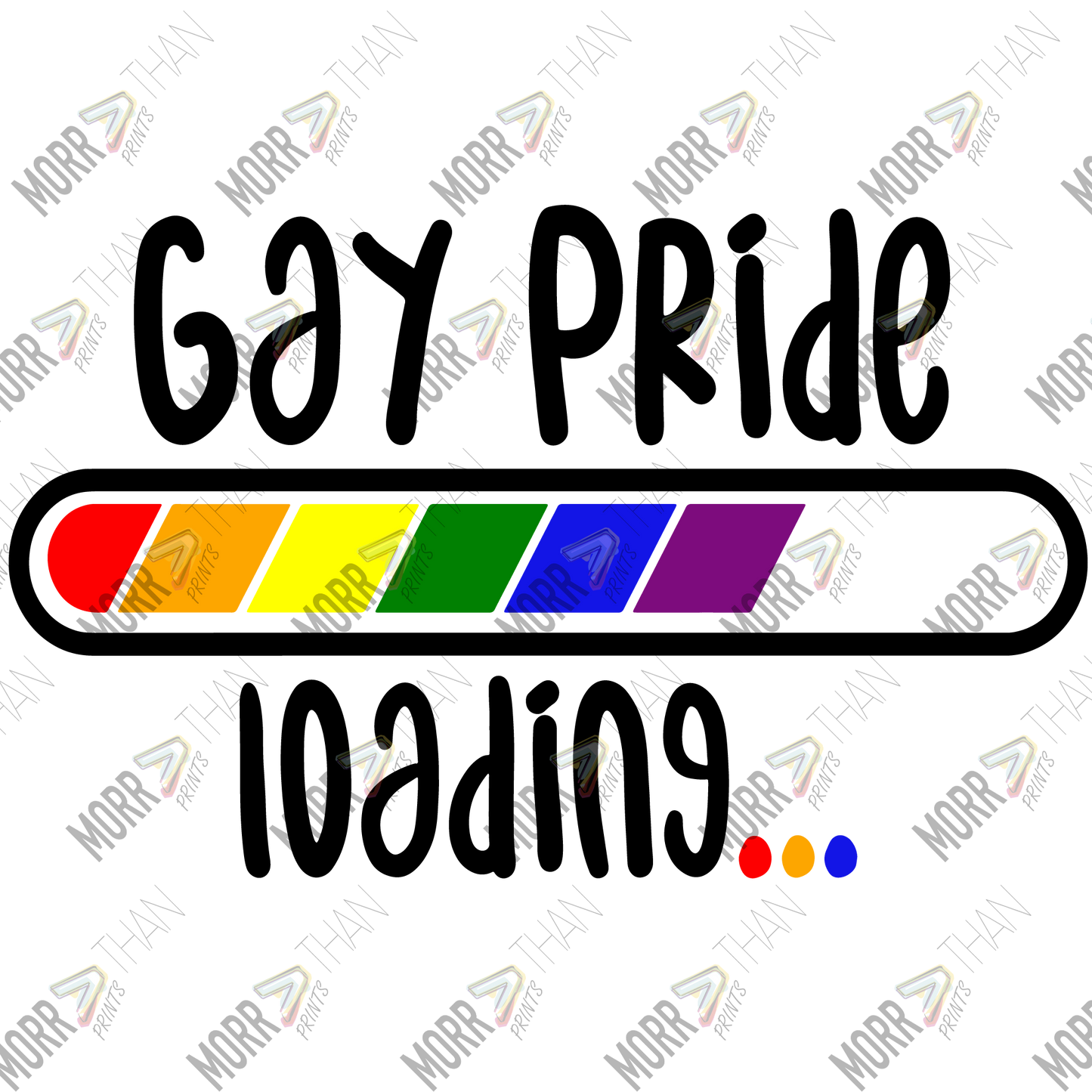 Gay Pride Loading Bar