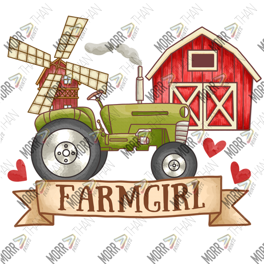 Farm Girl Barn and Tractor