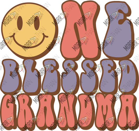 One Blessed Grandma Smiley