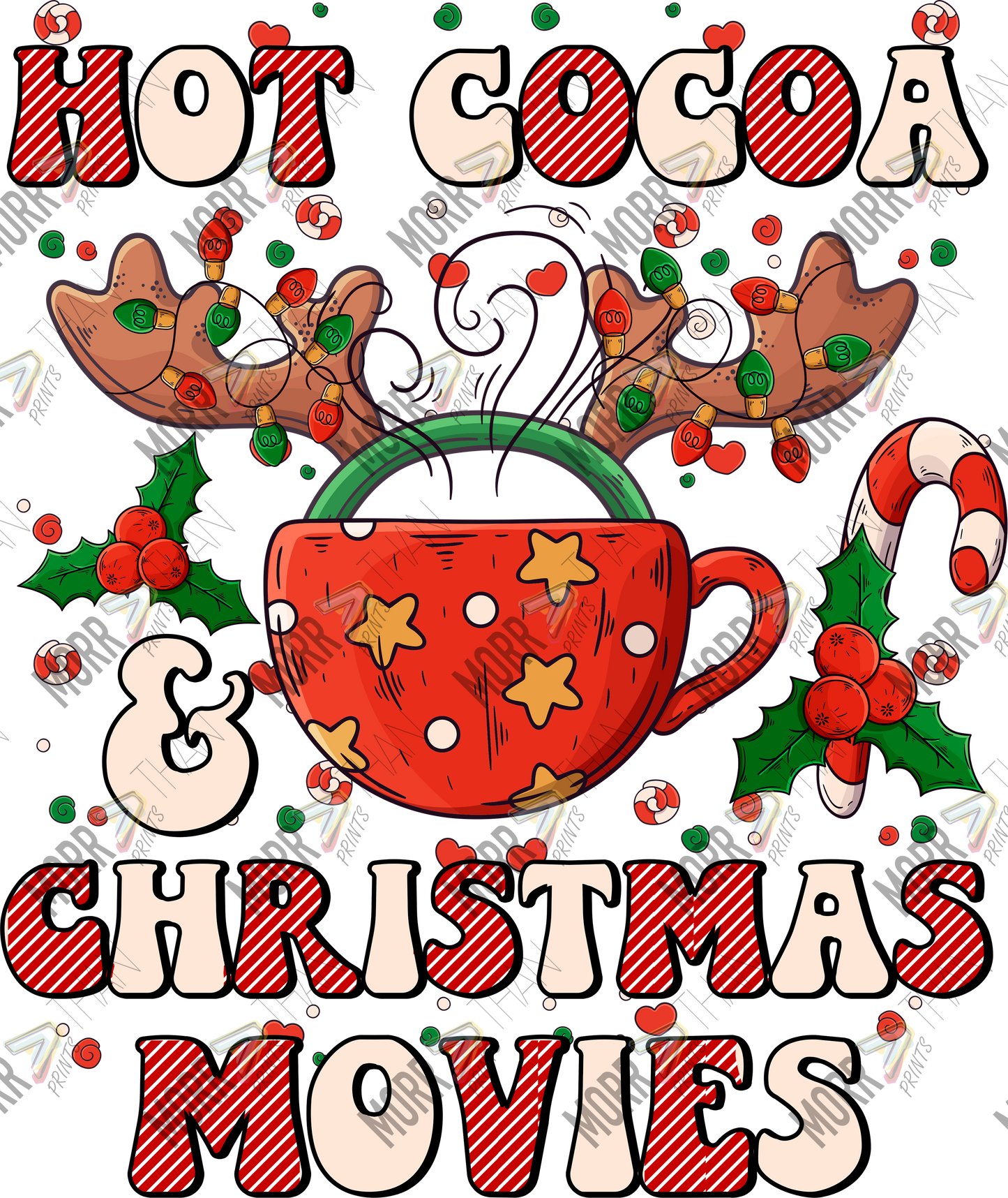 Hot Cocoa Christmas Movies Antlers