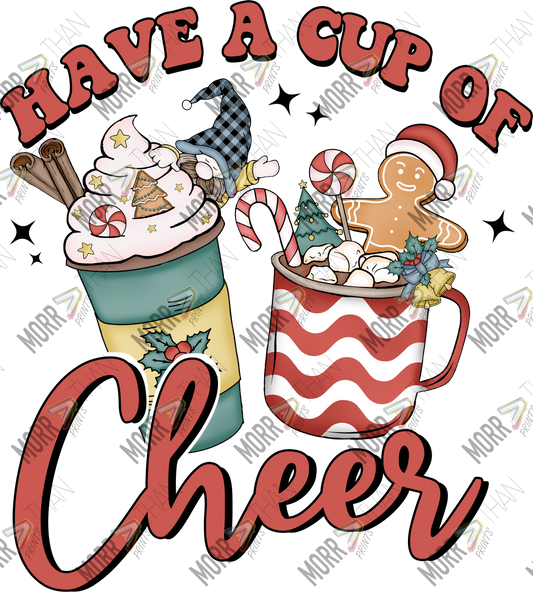 Have a Cup of Cheer Striped