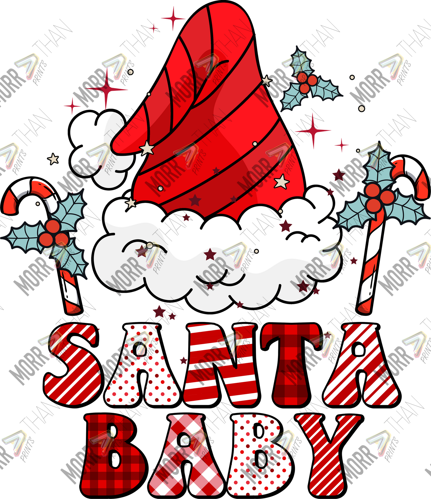 Santa Baby Santa Hat