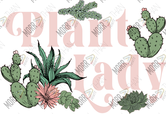 Plant Lady DTF Print