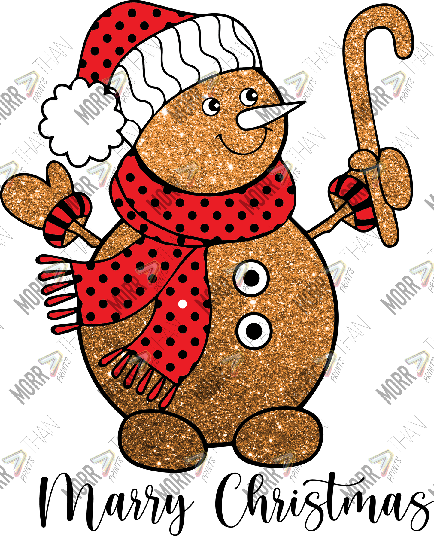 Gingerbread Snowman