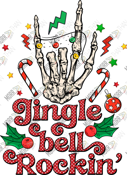 Jingle Bell Rockin Skull Hand Rock