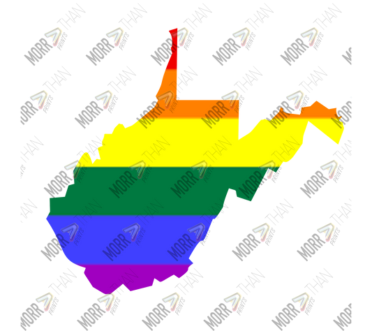 West Virginia Pride State Outline