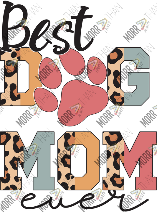 Best Dog Mom Ever Marquee Letters