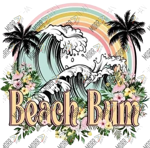 Beach Bum Floral Beach