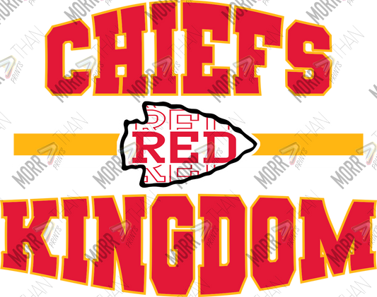 Chiefs Kingdom DTF Print