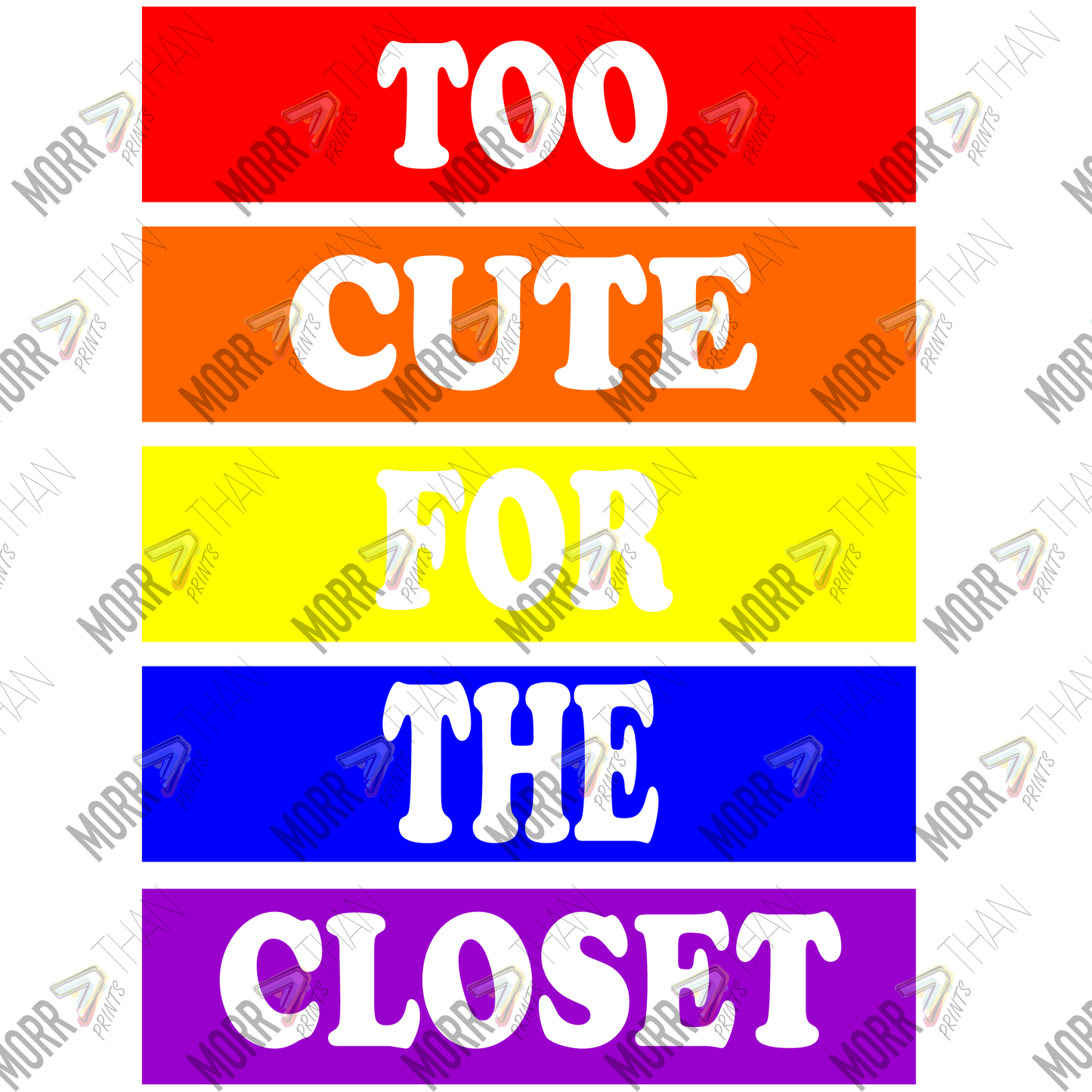 Too Cute For The Closet