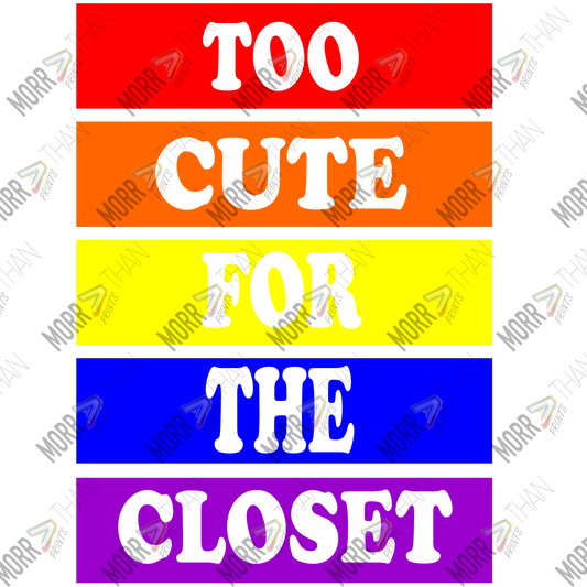 Too Cute For The Closet