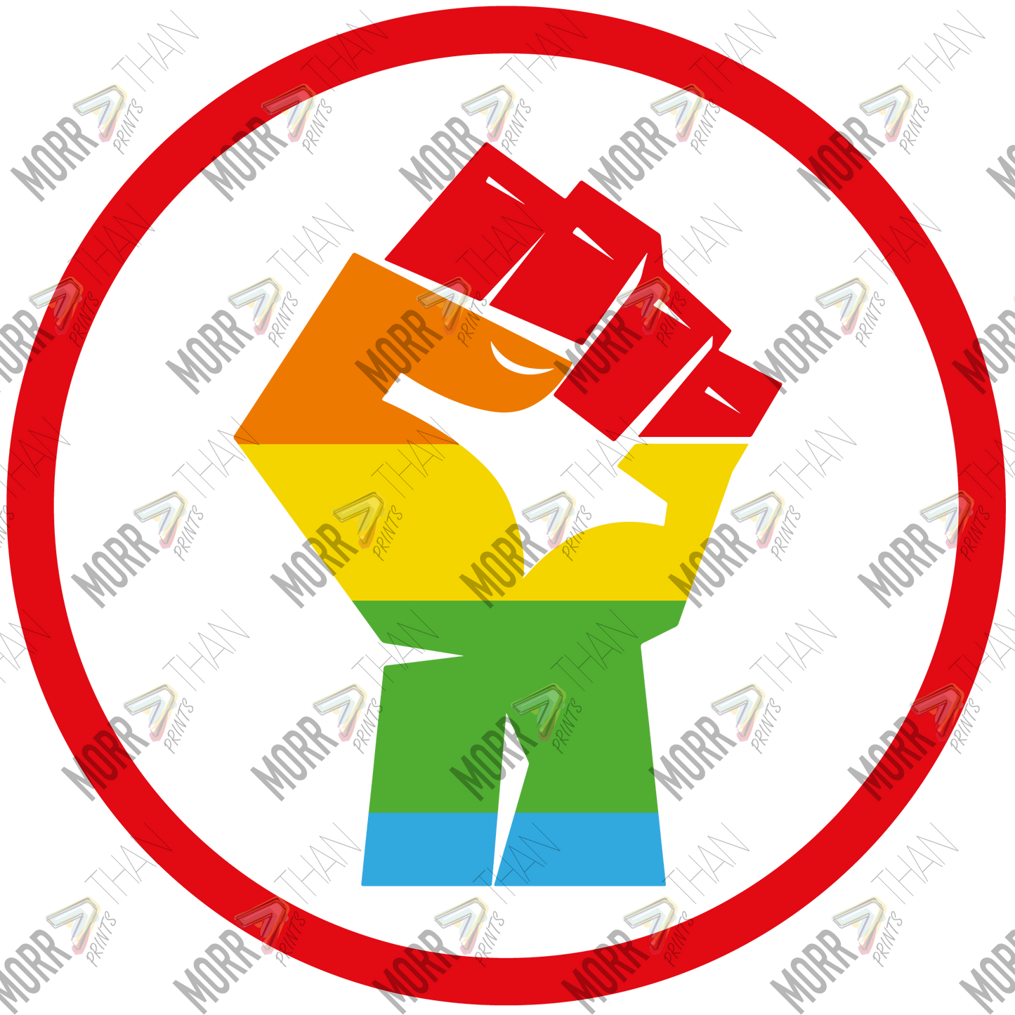 Pride Fist Circle