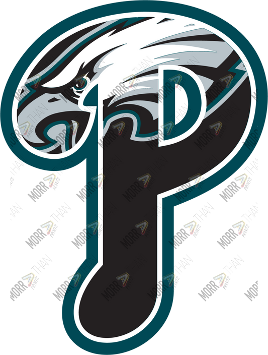 Philly P Eagles DTF Print