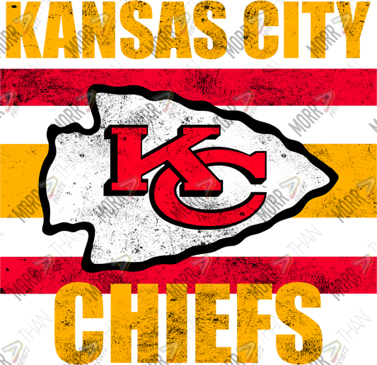 KC Chiefs Football DTF Print