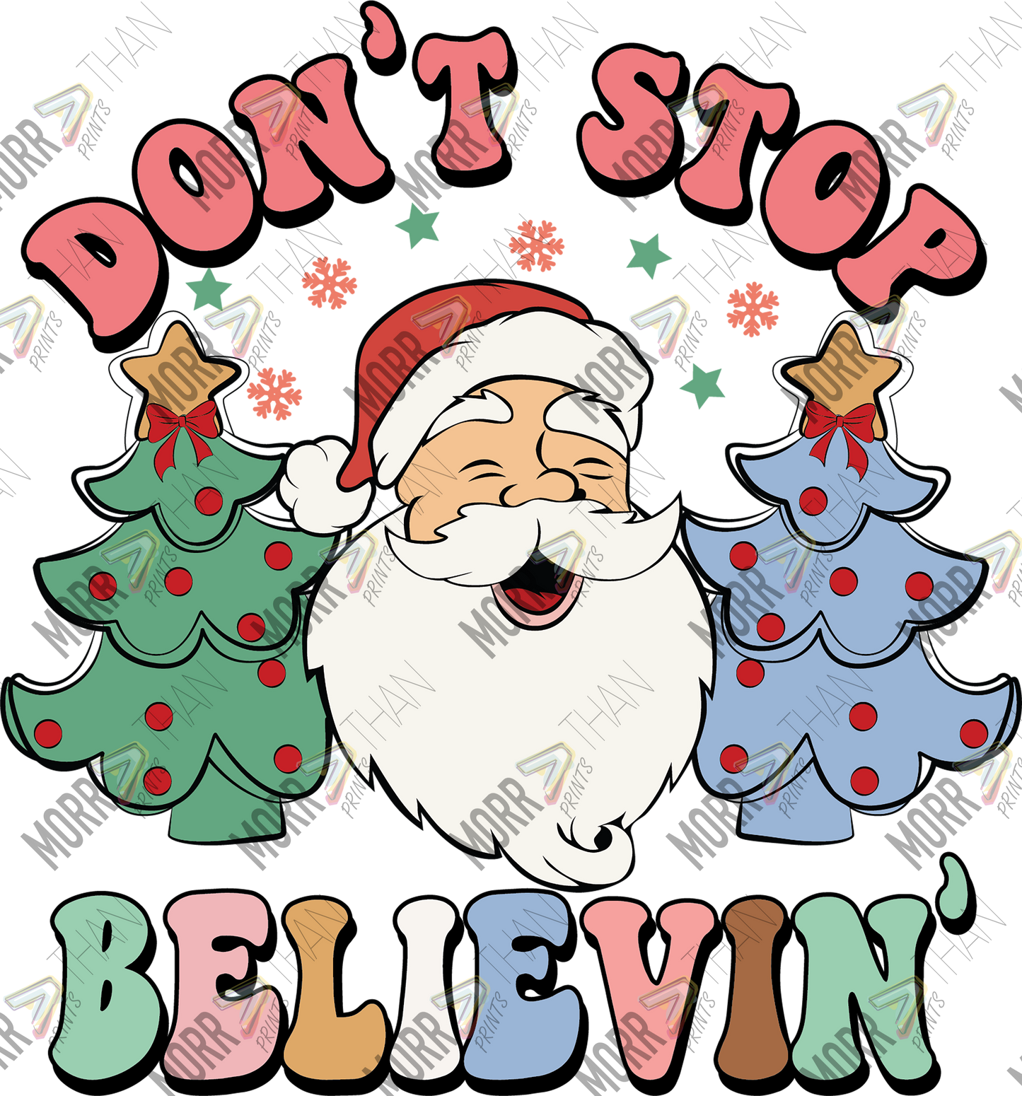 Dont Stop Believin Happy Santa