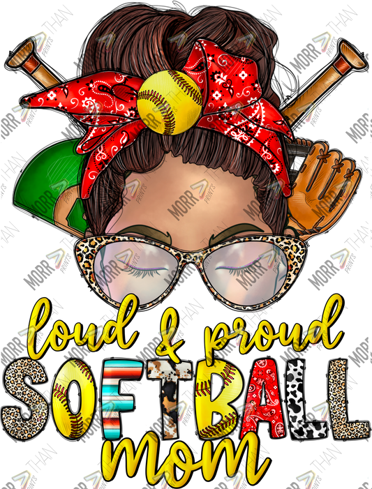 Loud and Proud Softball Mom