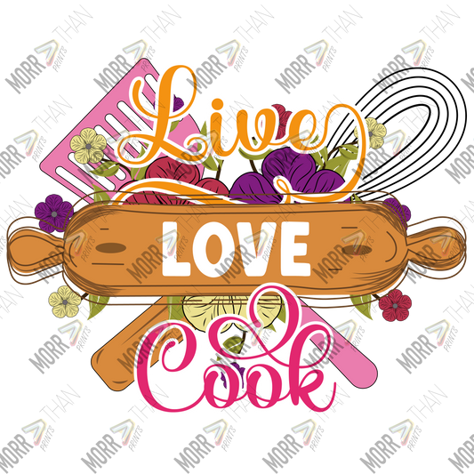 Live Love Cook Rolling Pin