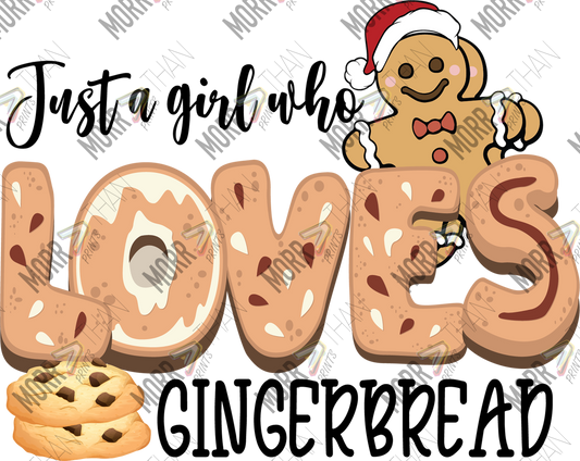 Girl Who Loves Gingerbread