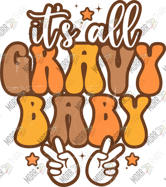 Gravy Baby Thanksgiving DTF Print